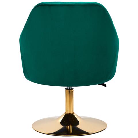sedia girevole QS-BL14G verde - Foto 4