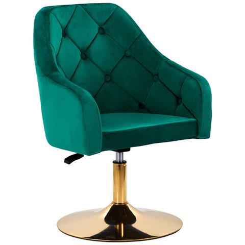 sedia girevole QS-BL14G verde - Foto 1