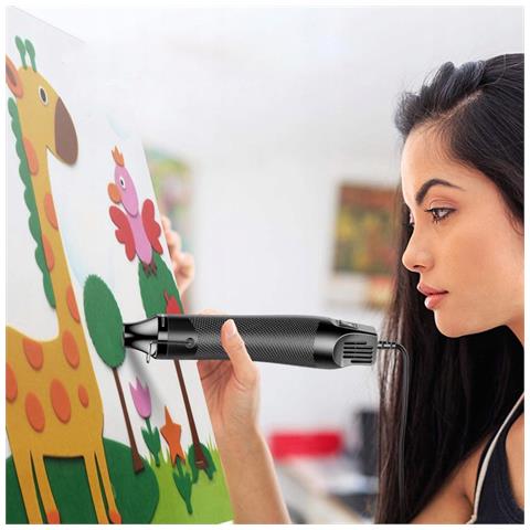 Mini Pistola Termica Hot-air 300w Set Con 850 Tubetti Termorestringenti - Precisione E Versatilità | Potenza 300w | Uso Elettronico E Meccanico - Foto 2