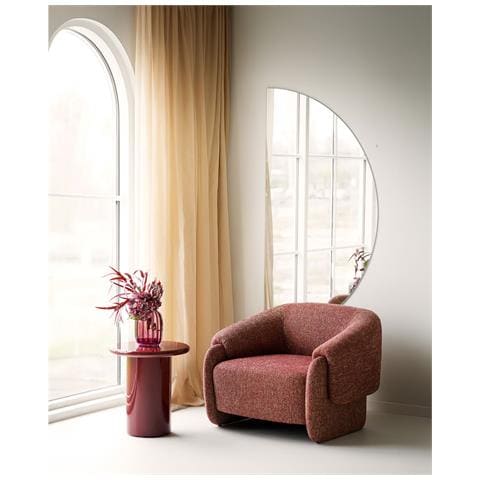 Tavolino Otago-bordeaux-mdf-45x45x50 Cm - Foto 7