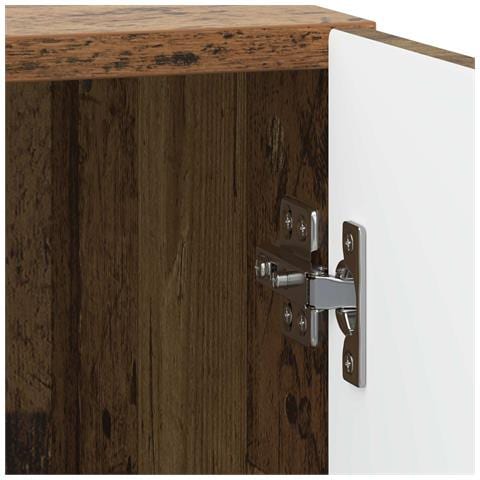 Armadio da Notte 2 pcs Legno antico 43 x 34,5 x 50 cm - Foto 9