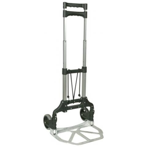 Carrello alluminio richiudibile ruote gomma max 60 Kg cm 39 X 28 X H. 101 - Foto 5