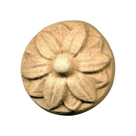 Fregio per Mobili in Pasta di Legno finitura Grezza Ø 28 mm Art. 03.4844 2pz - Foto 2