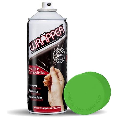 Vernice Rimovibile Verde Fluo - Foto 1