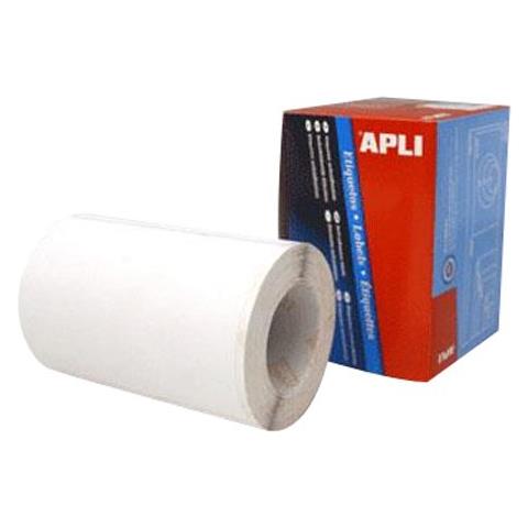 Etichetta multiuso Apli - 20 mm Larghezza x 50 mm Lunghezza - 1500 - Permanente - Bianco - Foto 1