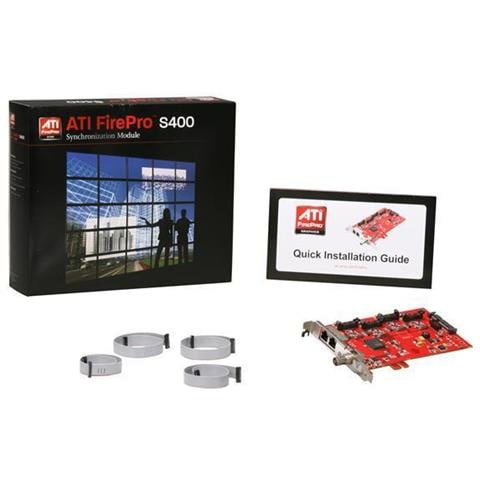AMD FirePro S400 512 MB PCI Express x16 / 2x RJ-45 - Foto 1