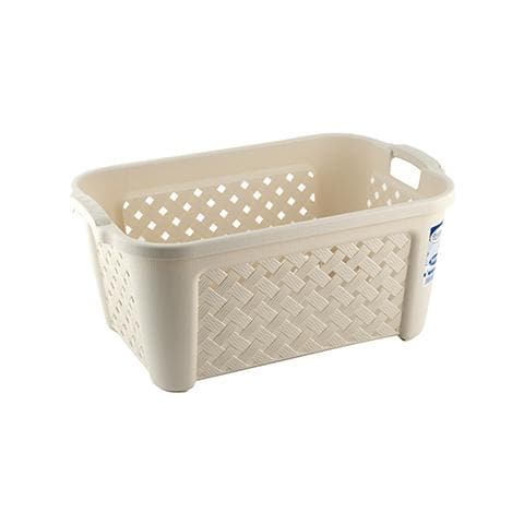 Cesta Biancheria Arianna Senza Coperchio Lt35 Beige Bucato - Foto 1