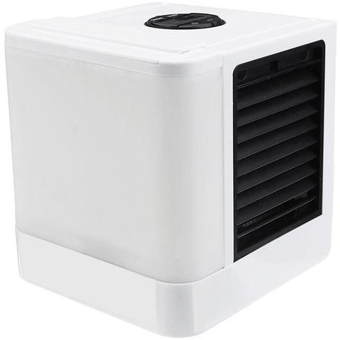 Ventilatore Portatile Raffrescatore Evaporativo Ad Acqua Umidificatore Bianco - Foto 1