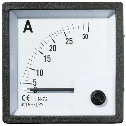 Strumento Di Misura Analogico Da Pannello 25 A - Foto 1