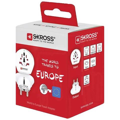 Adattatore Da Viaggio Universale 16a, Bianco - Foto 2