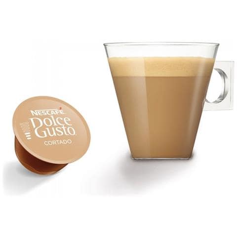 Nescafé Capsule Dolce Gusto, Aroma Cortado Espresso Macchiato - Conf. 30 Capsule - Foto 3