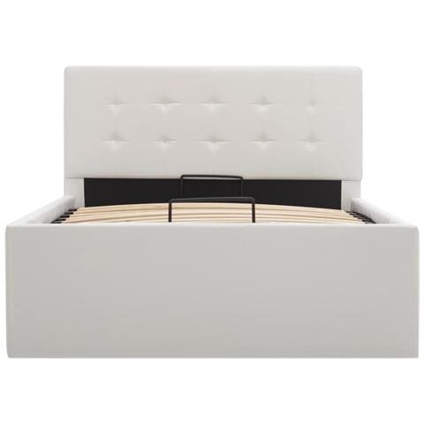 Giroletto Con Contenitore Idraulico Bianco Similpelle 100x200cm - Foto 2