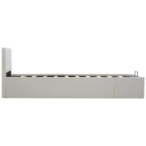 Giroletto Con Contenitore Idraulico Bianco Similpelle 100x200cm - Foto 10