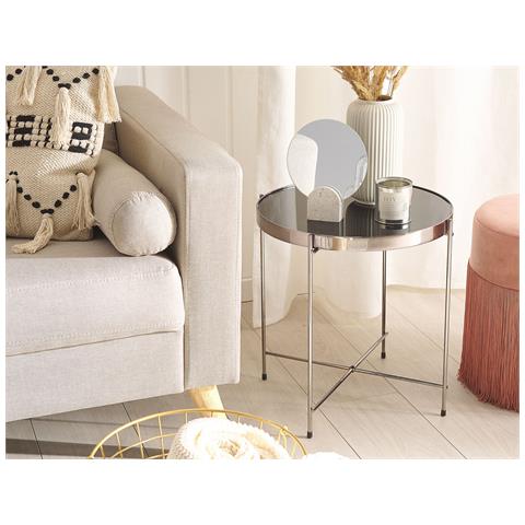 Tavolino Lucea Specchiato Argento - Foto 9