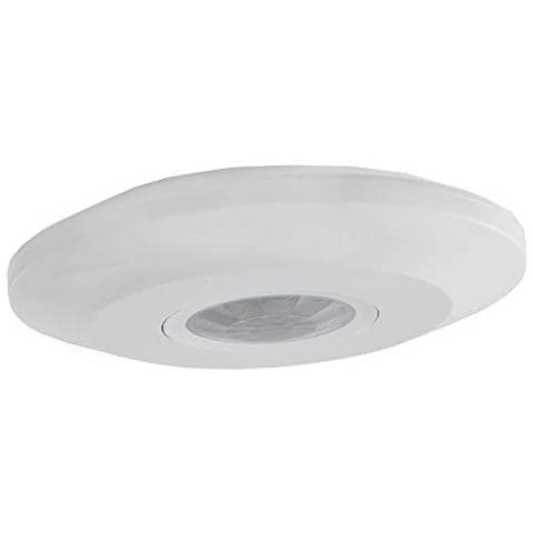 Lampada Da Soffitto-rilevatore Di Movimento ""cbm-flat"" 360° 230 V, 1-2000w, 6 M, Adatta A Lampadine A Led, Bianco - Foto 1