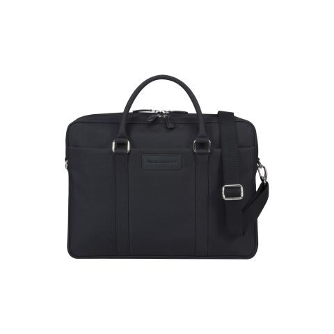 Borsa Ginza Per Notebook 16"" Nylon Riciclato Nera - Foto 1