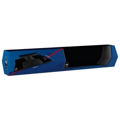 Tappetino Per Mouse Federazione Francese Di Calcio Xxl - 90 X 46 Cm - Nero - Foto 4