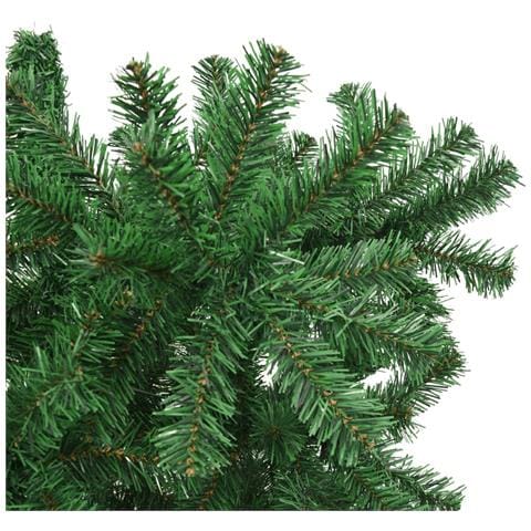 Albero di Natale Artificiale Capovolto con Supporto Verde 210 cm PVC - Foto 7