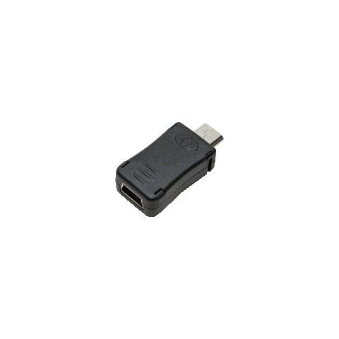 AU0010, Micro USB, Mini USB, Maschio / femmina, Nero - Foto 2