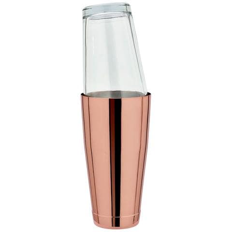Boston Shaker 28oz. Acciaio Inox 304 Aspetto Rame - Foto 2