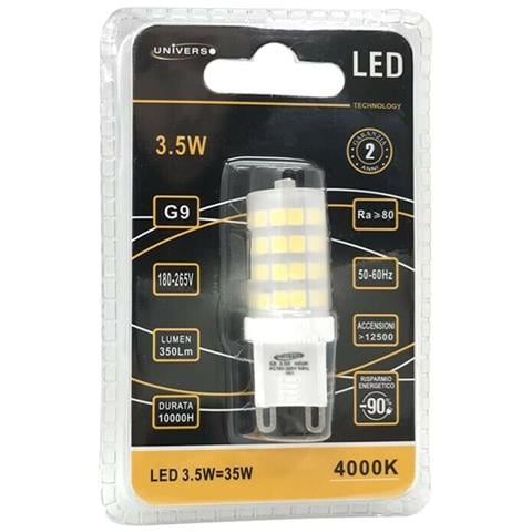 Lampadina Led Attacco G9 3.5w Luce Naturale 4000k - Foto 1