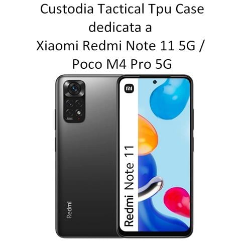Custodia Tpu Silicone Lite Cover Soft-case Per Xiaomi Redmi Note 11 5g - Poco M4 Pro 5g Light - Foto 2