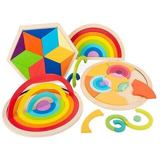 Buffalo Games Puzzle 1500 Pezzi Astrologia Arcobaleno – Segni Zodiacali, Poster Incluso, Cartone Riciclato