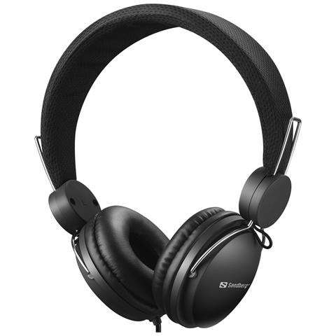 126-34 cuffia e auricolare Cablato A Padiglione Musica e Chiamate Nero - Foto 1