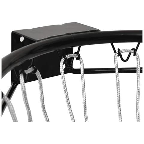 Canestro Da Basket Nero 39 Cm Acciaio - Foto 7