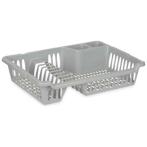 Scolapiatti Argentato 40 X 8 X 29,5 Cm (24 Unità) - Foto 4