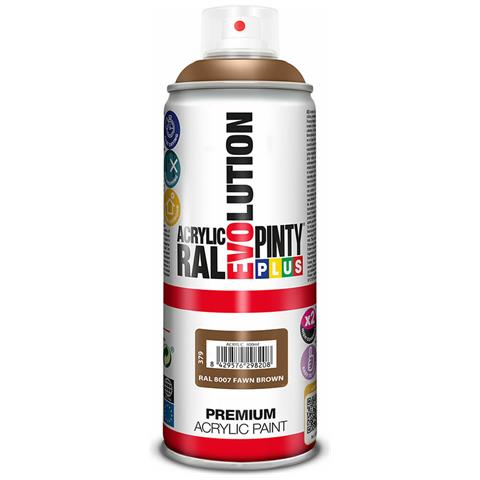 Vernice Spray Pintyplus Evolution Ral 8007 Fawn Brown 400 Ml - Foto 1