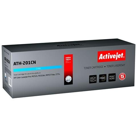Activejet Ath-201cn Cartuccia Di Inchiostro (sostituisce Hp 201a Cf401a; Crg045; Supreme; 1400 Pagine; Ciano) - Foto 1