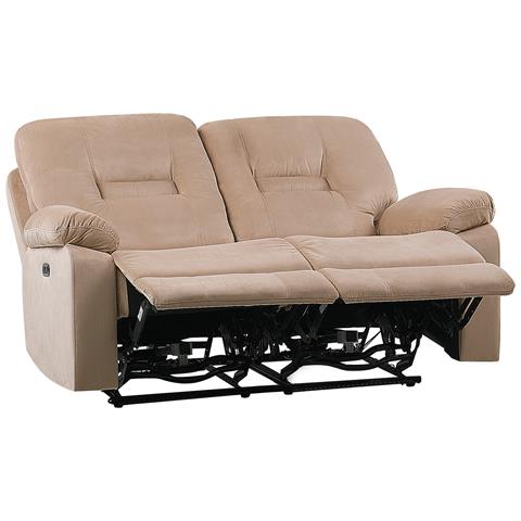 2 Posti Bergen Velluto Beige Sabbia Con Porta Usb - Foto 2