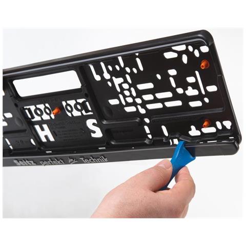 Portatarga Klipp Top 4 Apribile Antivibrazione - Foto 3