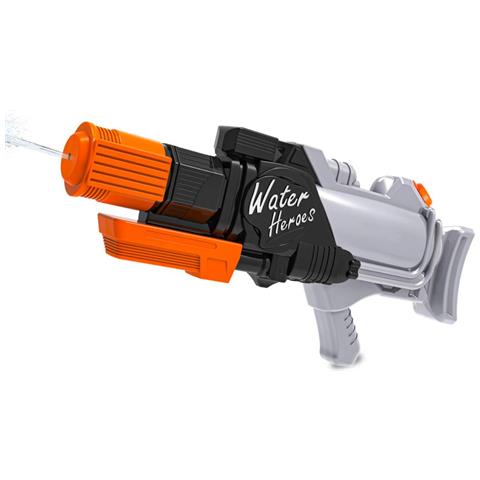 Pistola Ad Acqua 1850 Ml - Modello Oscar, Nero / Argento - Foto 2