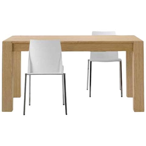 Tavolo Legno Rovere Naturale Spazzolato Allungabile - Foto 1