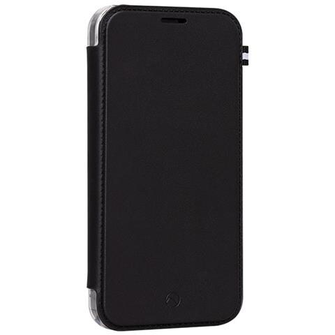 Custodia Per Iphone 12/iphone 12 Pro Edizione Elysée Pelle Portacarte, Nero - Foto 4