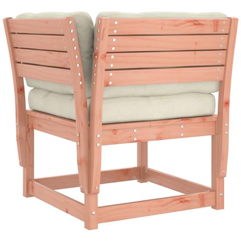 Set Divani Giardino 5 pz con Cuscini Legno Massello di Douglas - Foto 10