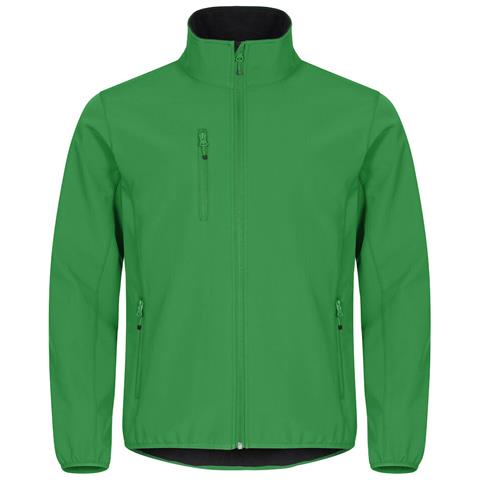 Classic Softshell Jacket Man Verde Acido L - Foto 1