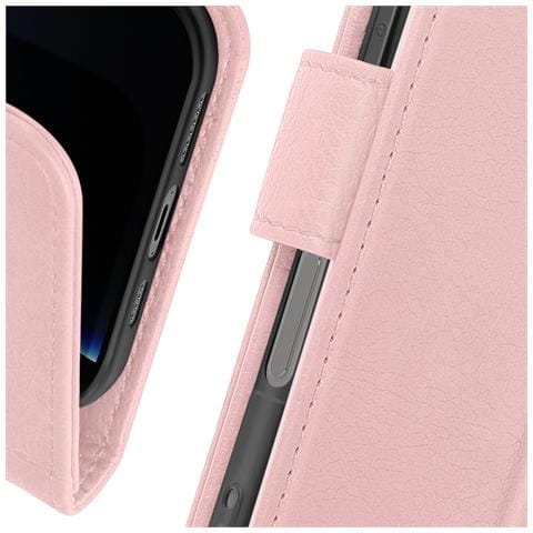 Custodia Per Iphone 16 Pro Max Copertina Portafoglio Supporto Video - Foto 5