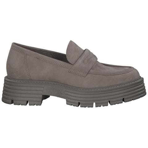 Beige Casual Closed Loafers Mocassino Pelle Scarpe Donna Beige Eu 40, 2-24714-29 341 - Foto 1