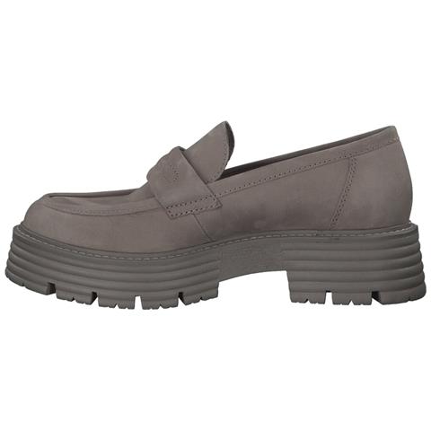 Beige Casual Closed Loafers Mocassino Pelle Scarpe Donna Beige Eu 40, 2-24714-29 341 - Foto 3