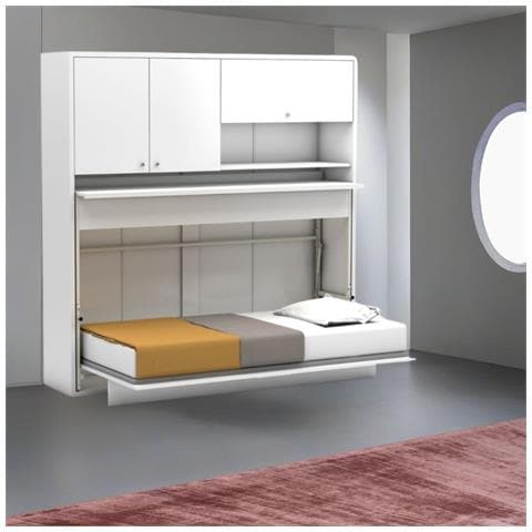 Mobile Multiuso Nitro Con Letto A Scomparsa E Scrivania Estraibile - Foto 1