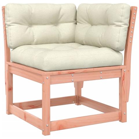 Set Divani Giardino 6 pz con Cuscini Legno Massello di Douglas - Foto 9