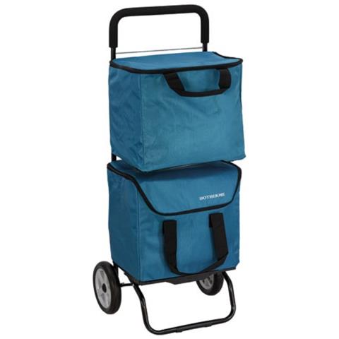 Carrello Della Spesa Blu A 2 Ruote - 8210-464 - Foto 1