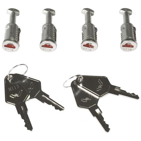 Set 4 Serrature Barre Portatutto Delta - Foto 1