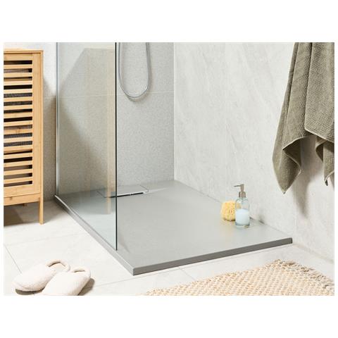Piatto Doccia Azzurro 80 X 120 X 3 Cm Grigio - Foto 1