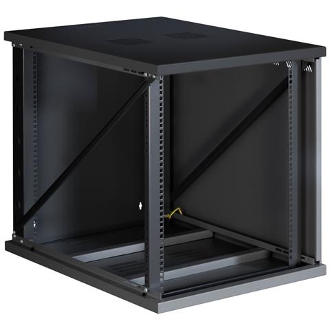 I-CASE EW-26822BK rack 22U Da parete Nero - Foto 2