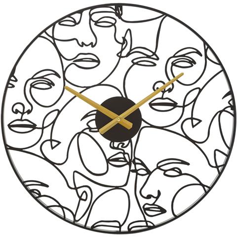 Orologio Da Parete Mf242 - Nero - Metallo - 50x3,5x50 Cm - Foto 1