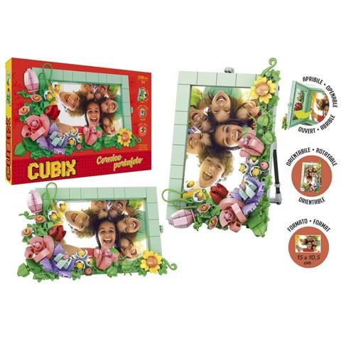 Cubix Porta Foto Con Fiori Vendita Unitaria Soggeto Casuale - Foto 1
